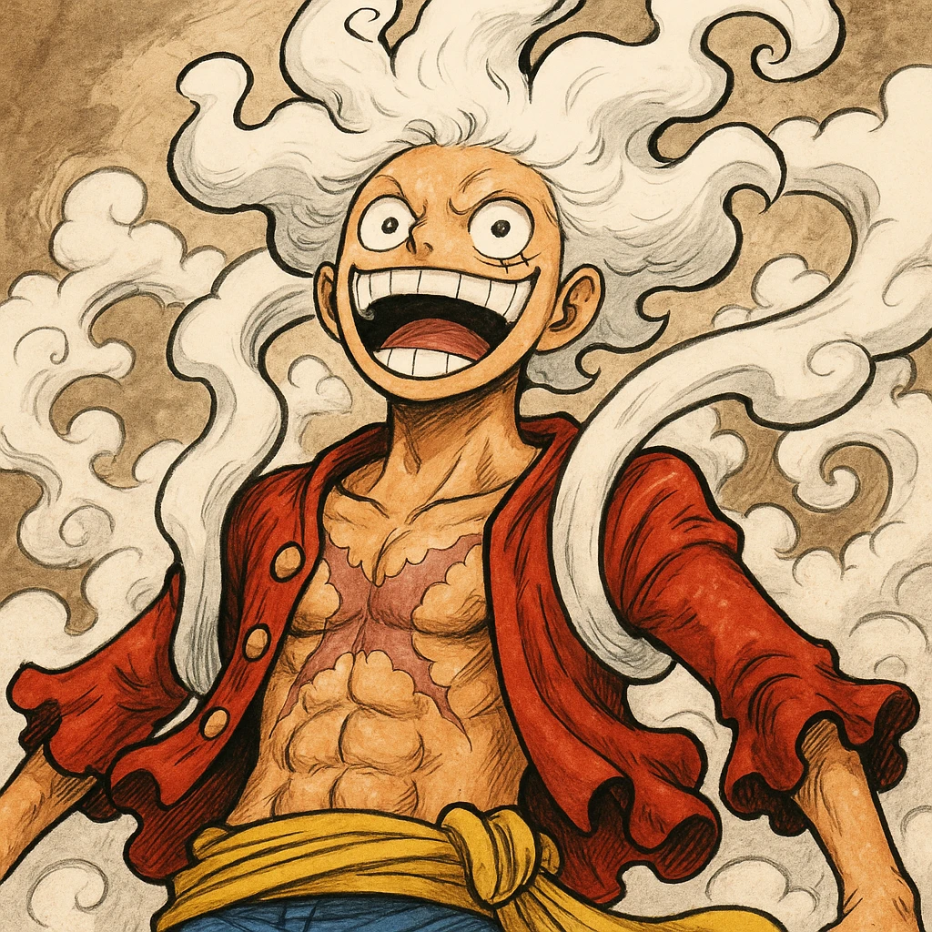 Gear 5 luffy emoji