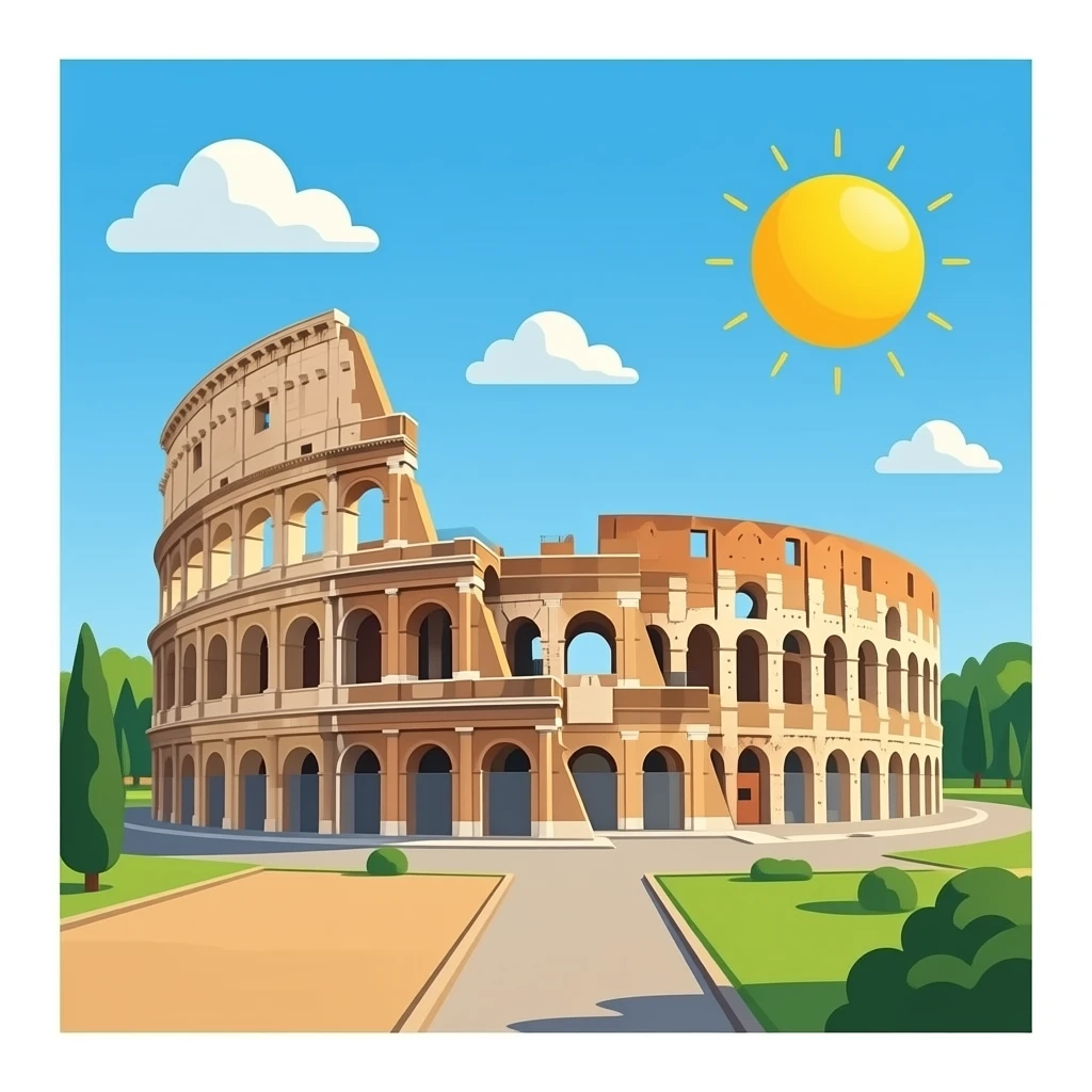 Erstelle mit ein coloseum Emoji den ich kopieren kann emoji