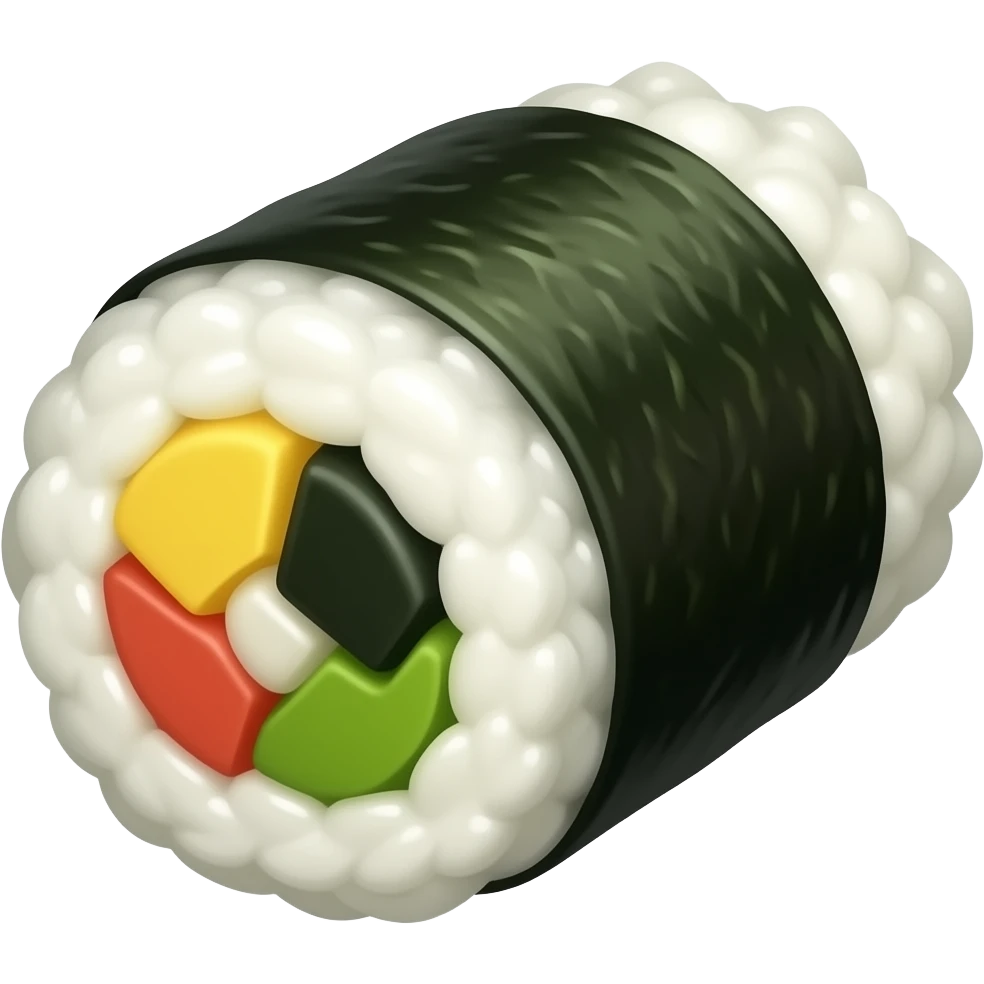 gimbap emoji