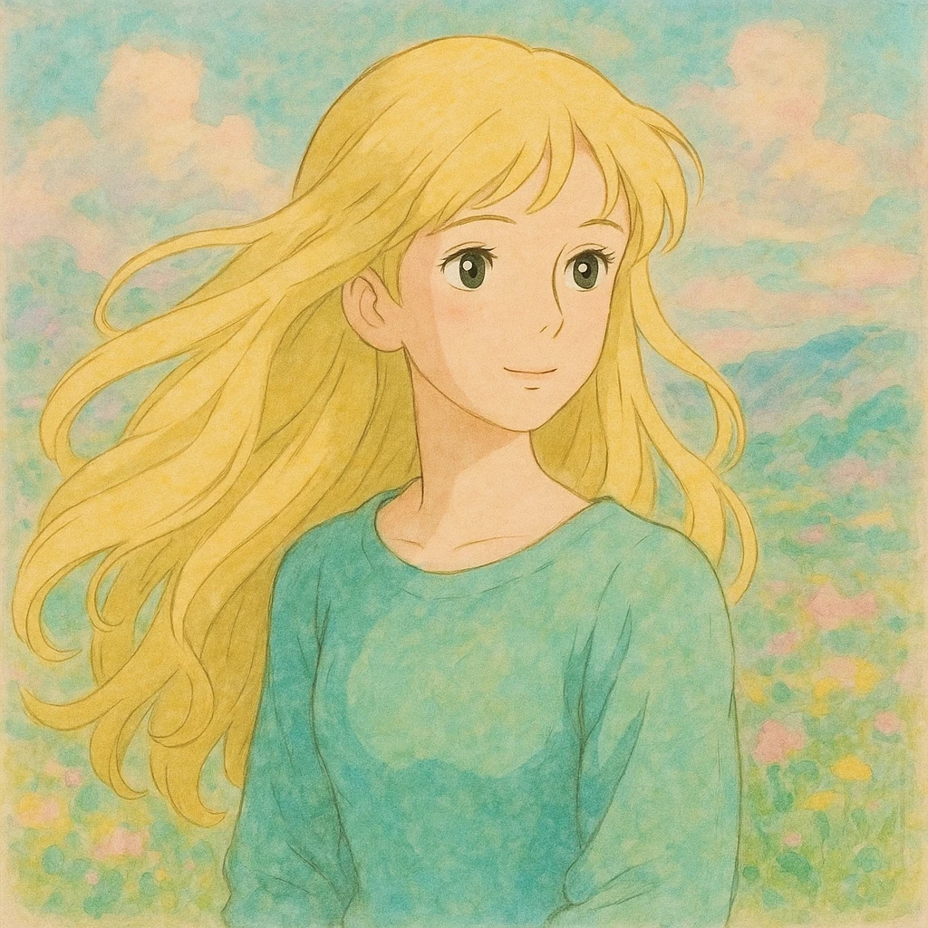 woman with long blonde hair emoji