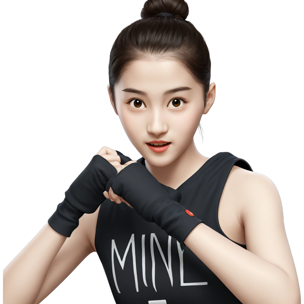 realistic portrait of girl emoji