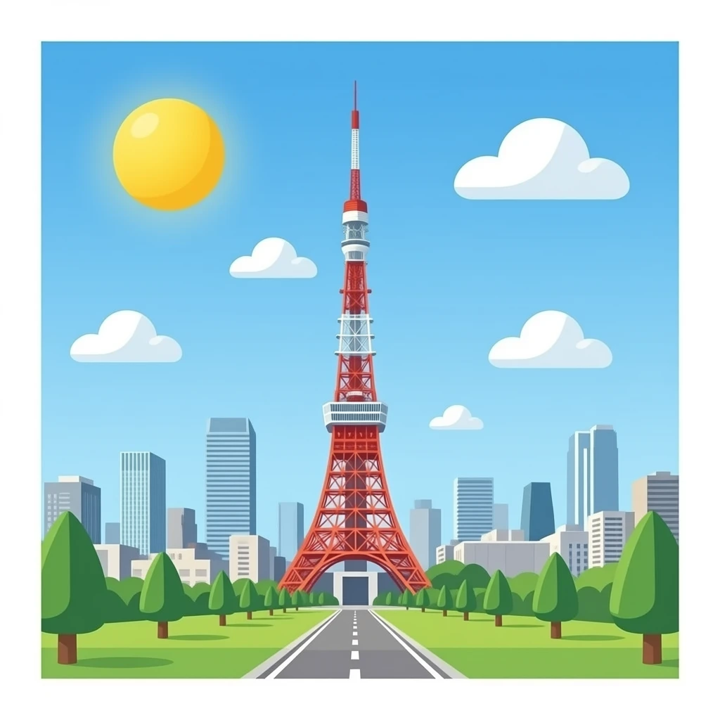 Tokyo Tower emoji