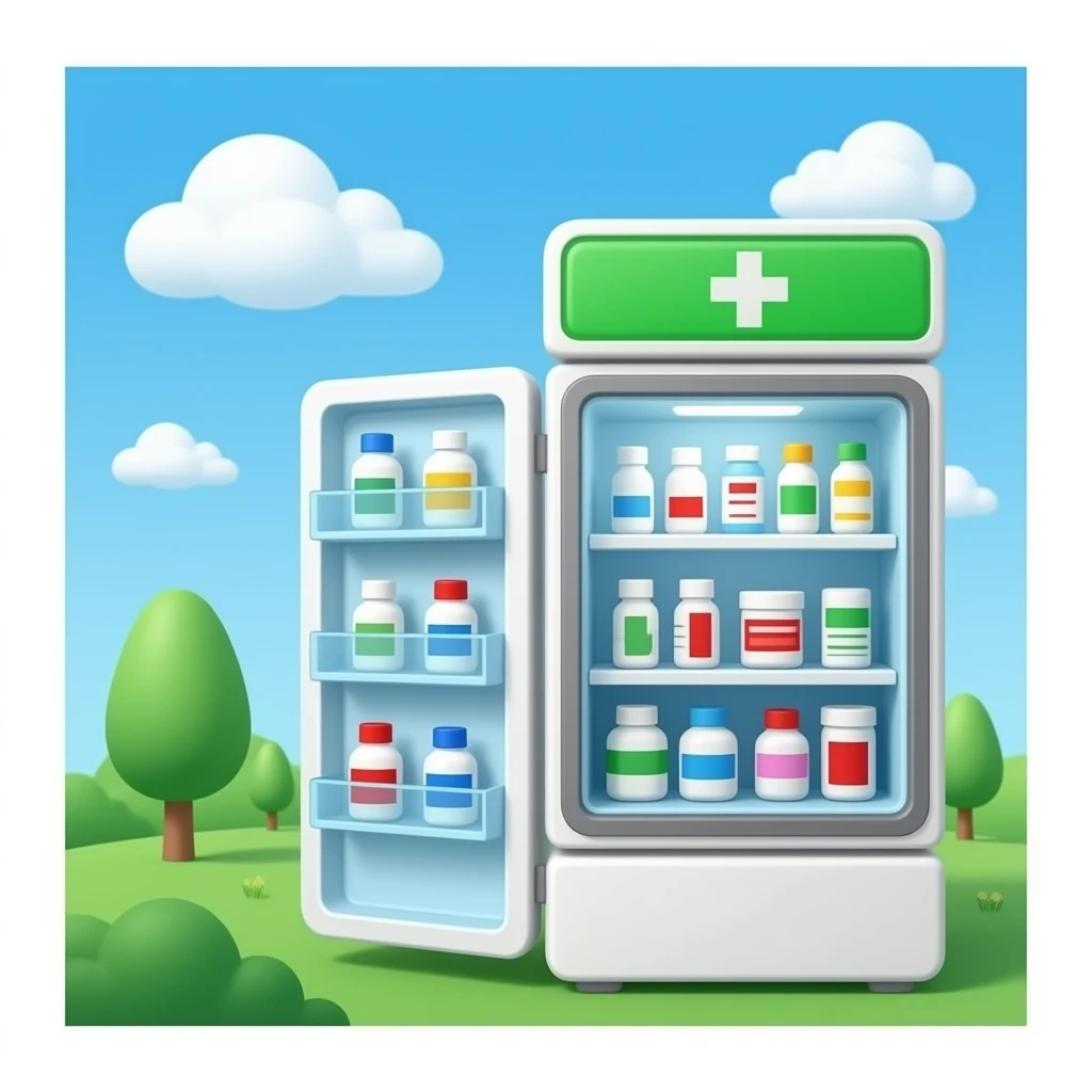 pharmacy fridge emoji