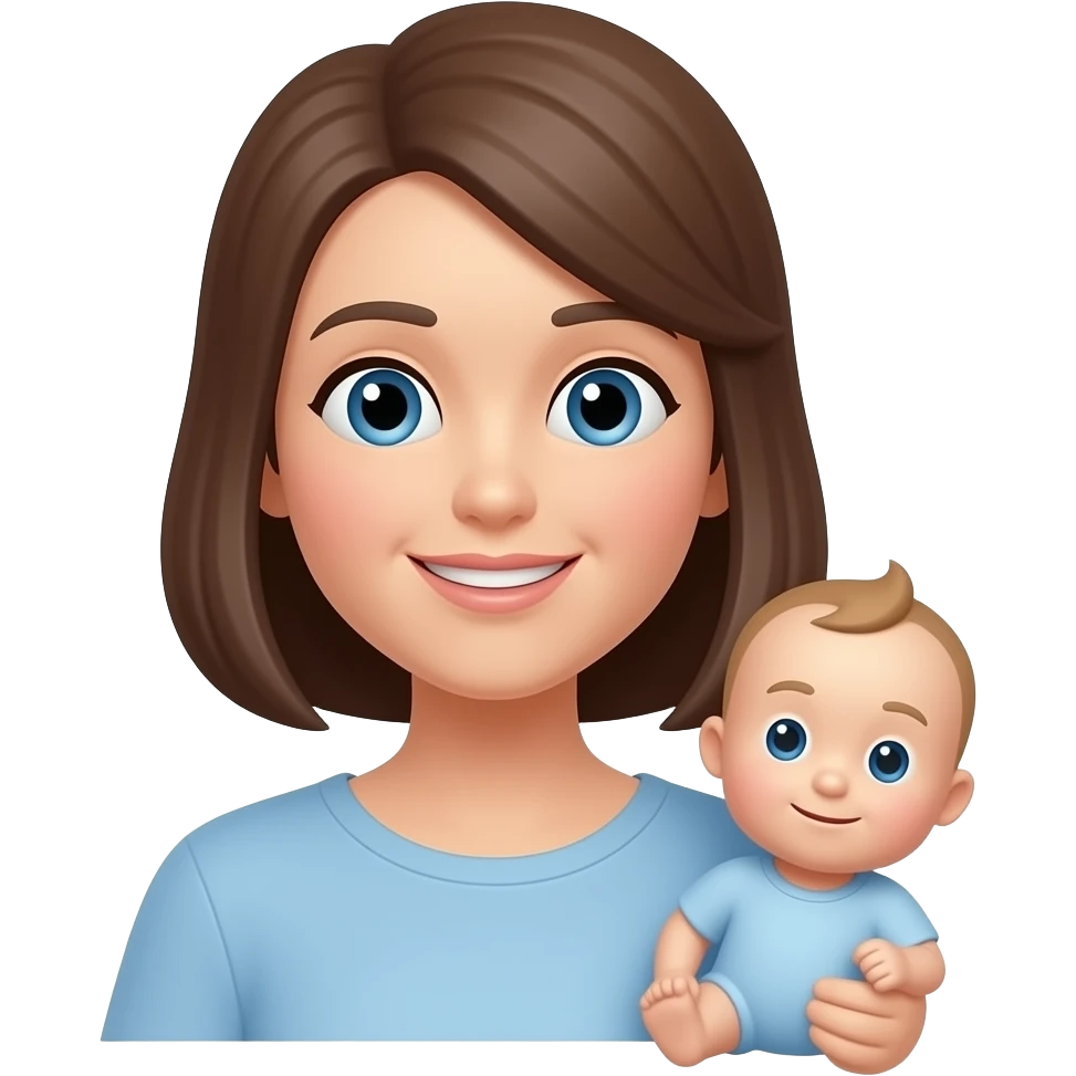 BEBEK EMJİREN KADIN emoji