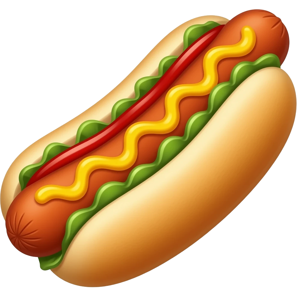 hotdog emoji