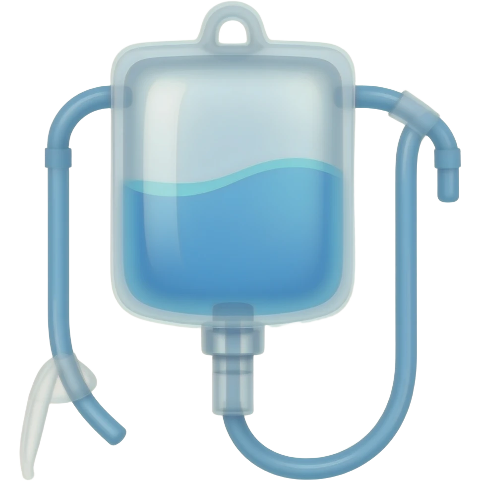 medical IV bag emoji