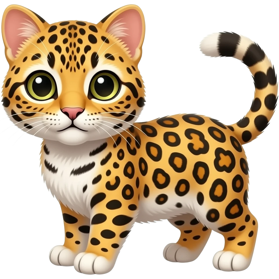 leopard kitty emoji