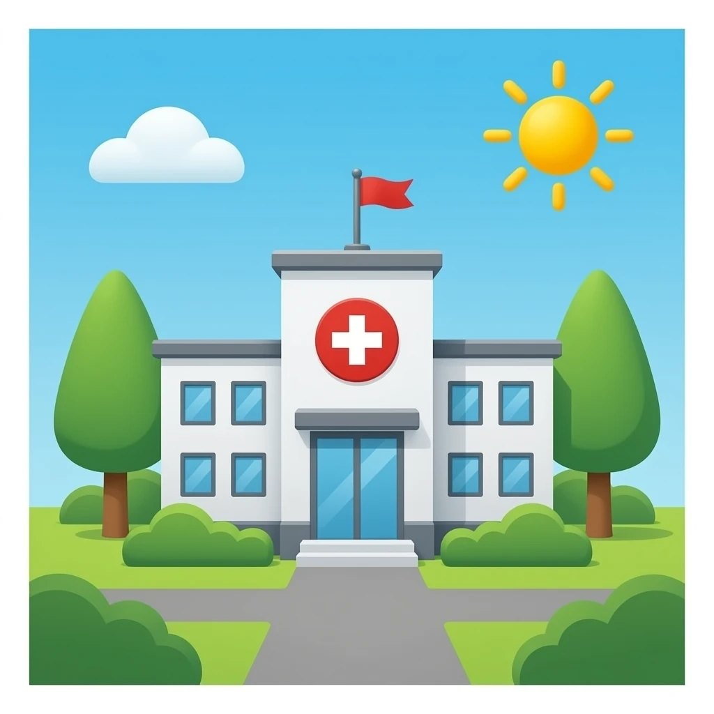 vet hospital emoji