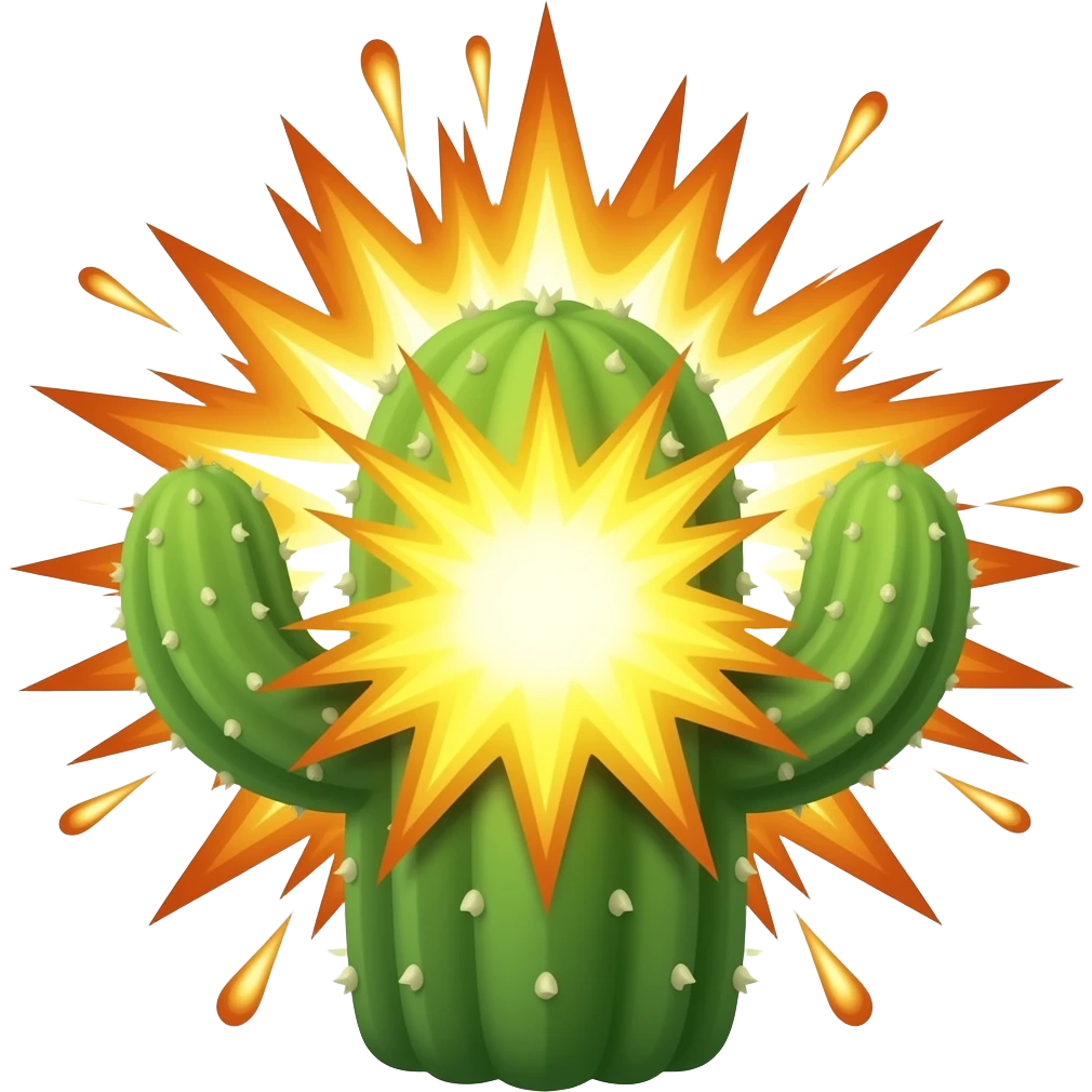 🌵💥 emoji