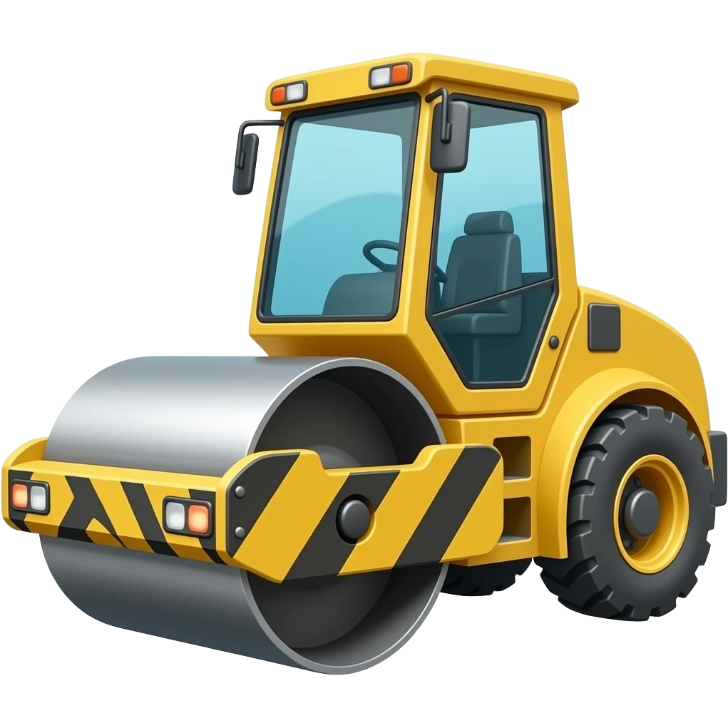 2drum roller for roads emoji