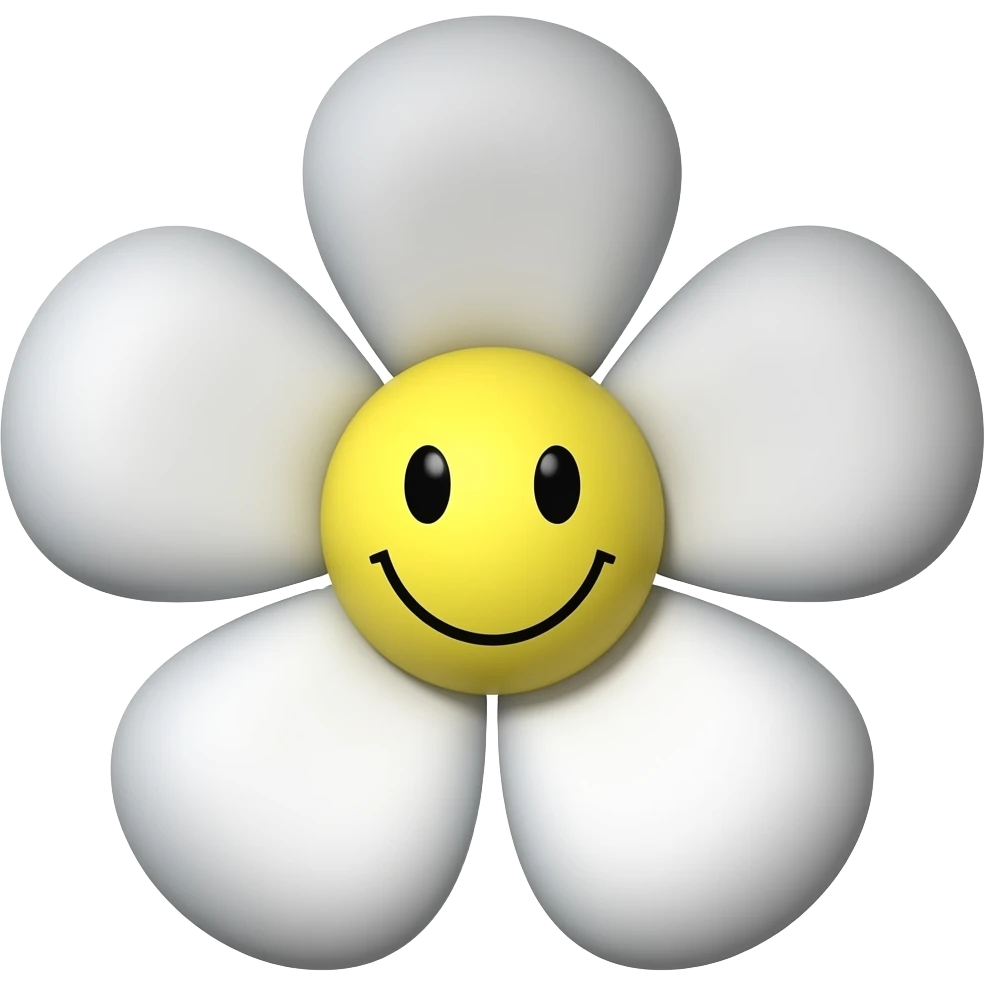 Takashi murakami flower emoji