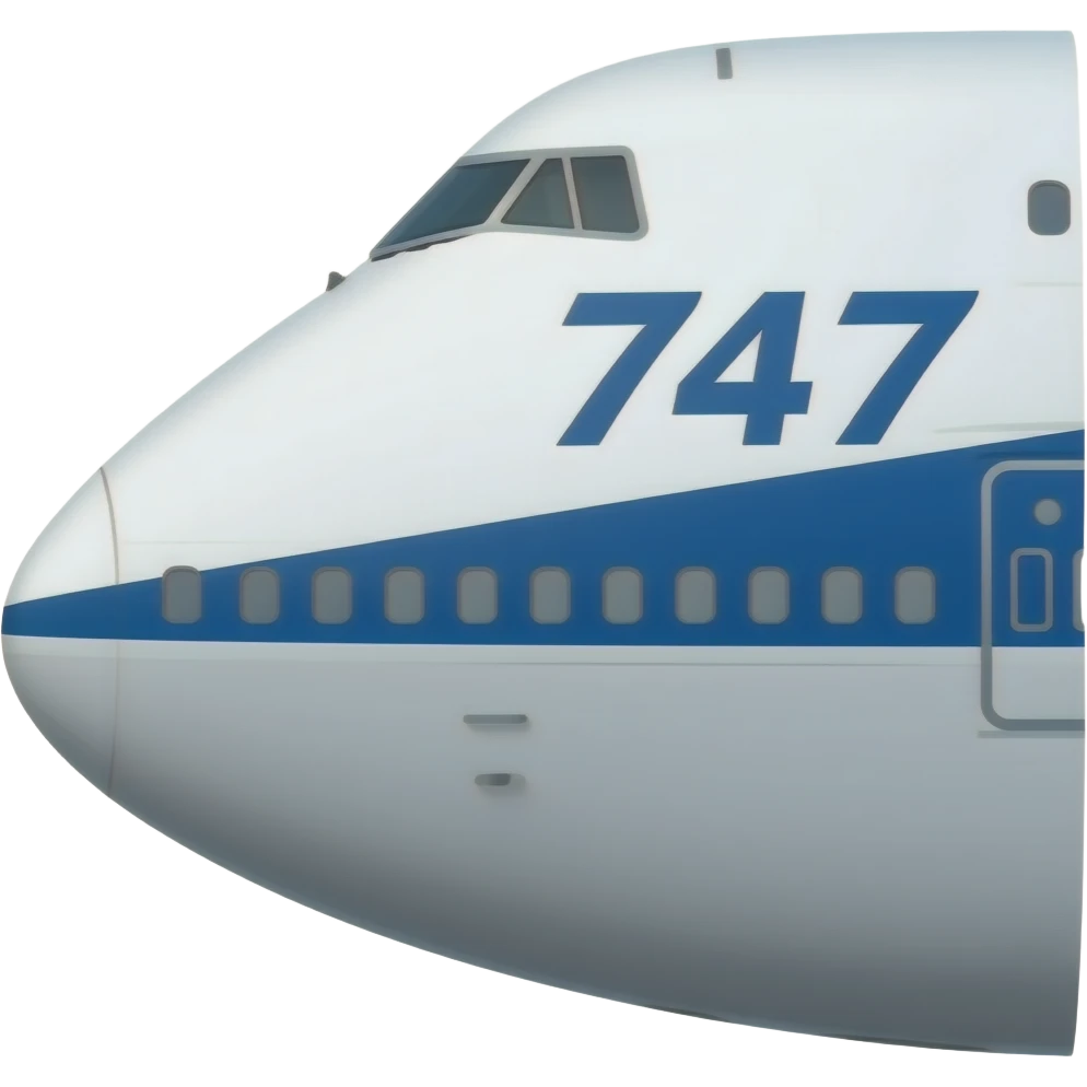 boeing 747 numbers emoji