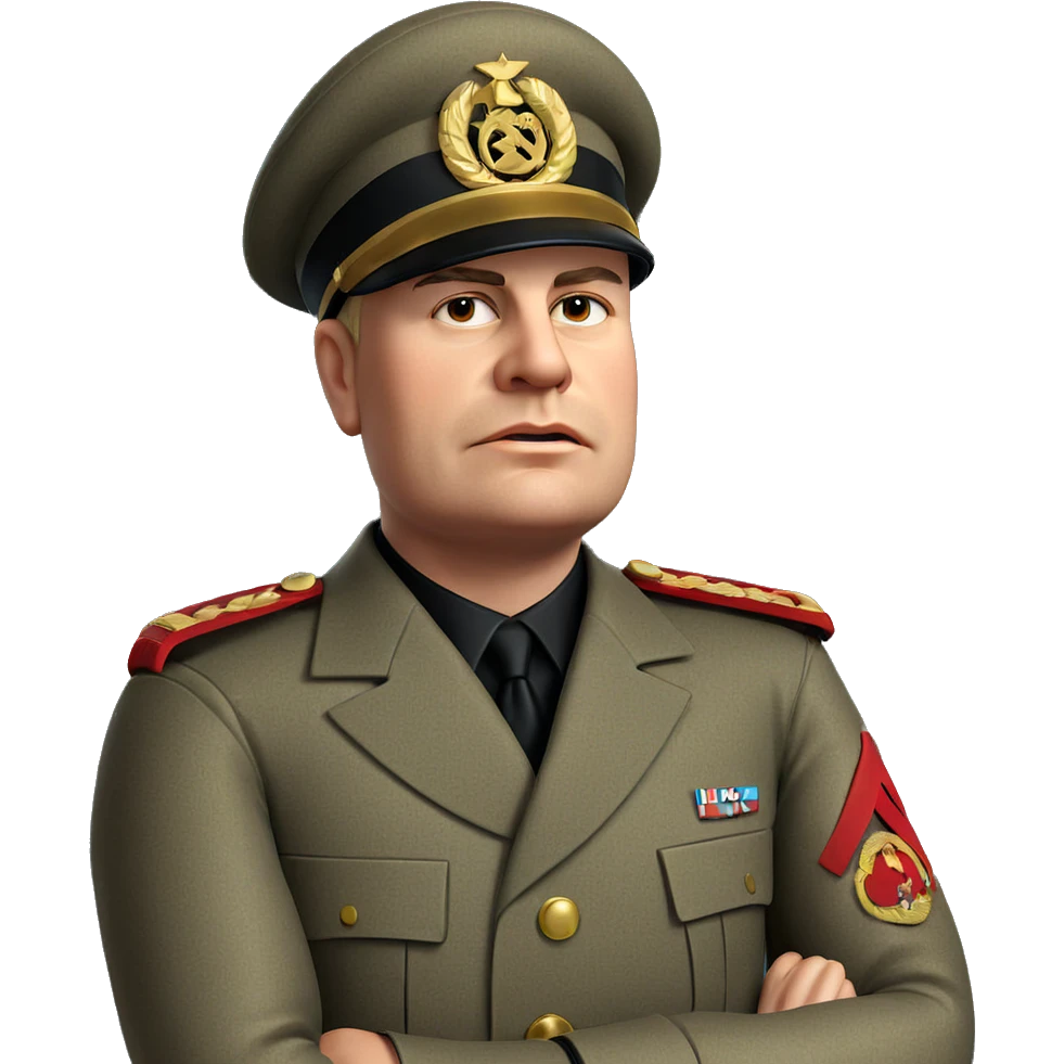 military uniformed boy portrait emoji