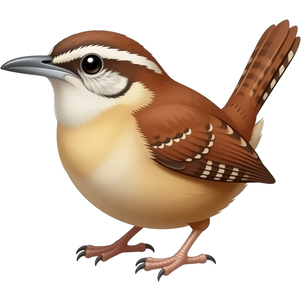 Carolina wren emoji