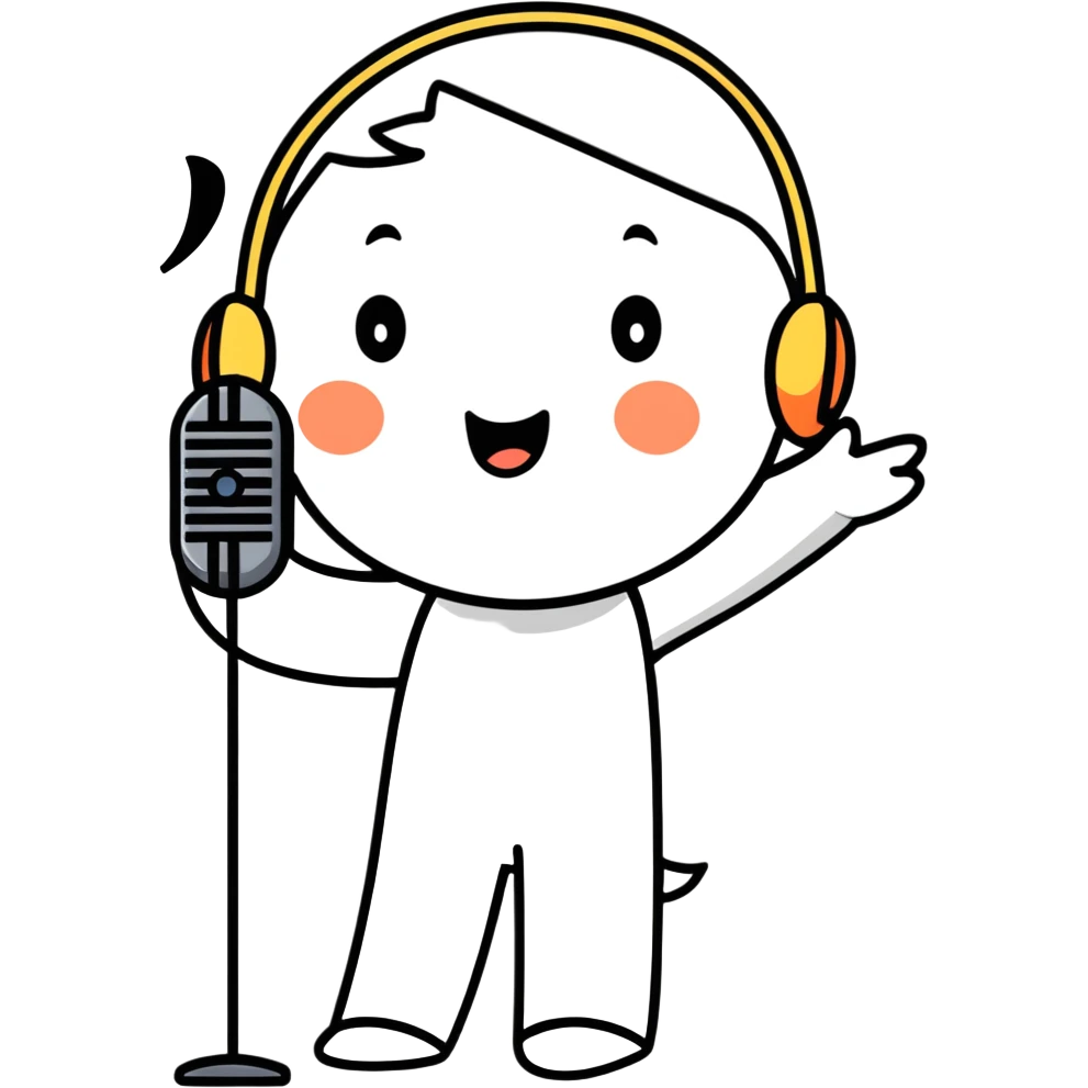 Karaoke singer  emoji