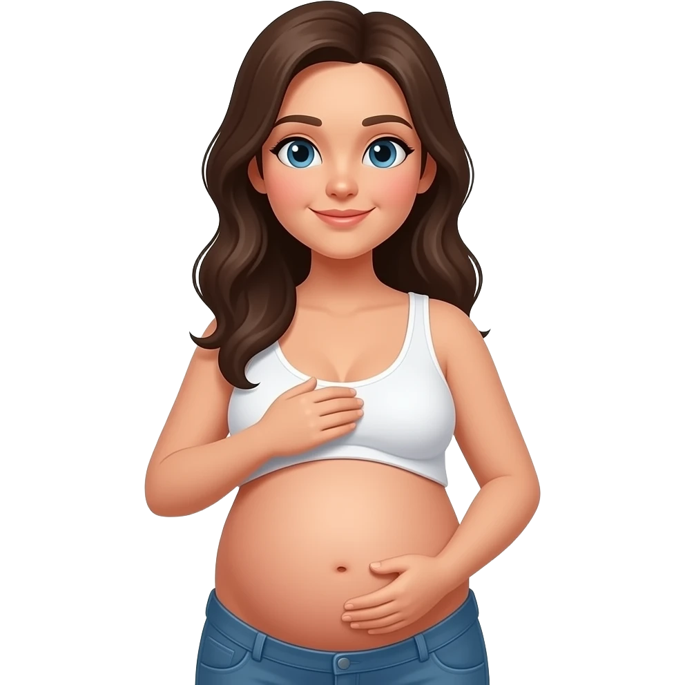 🤰🤱 no clother emoji