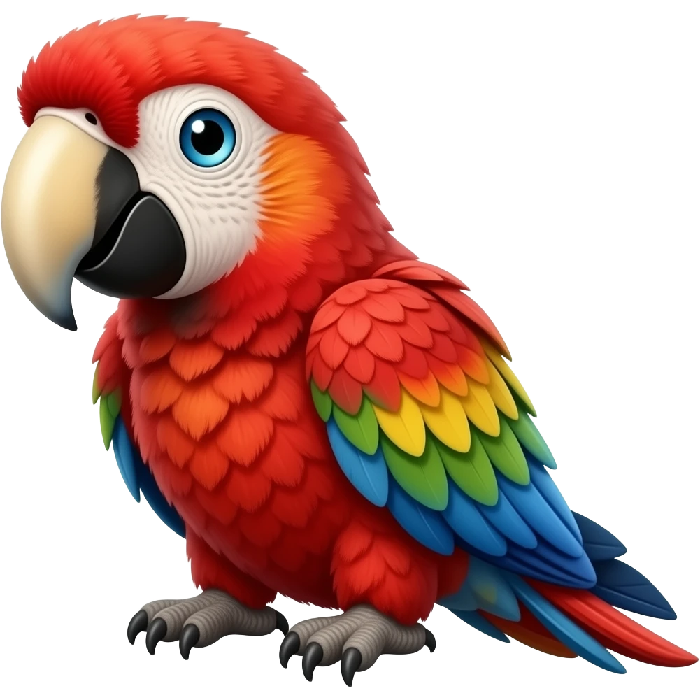macaw stuffed animal emoji