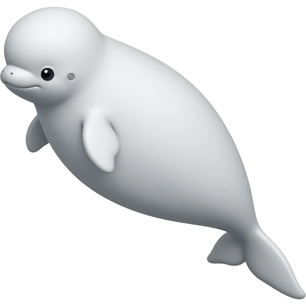 Beluga emoji