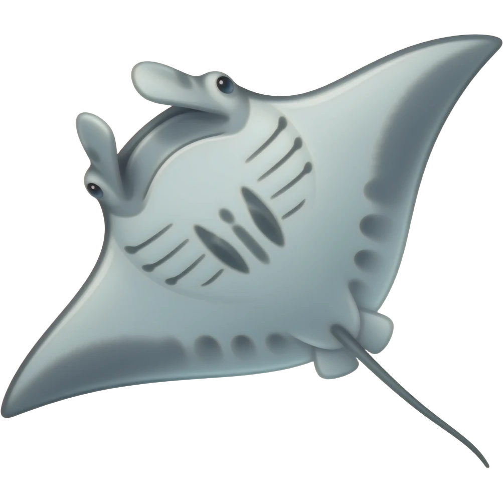 Manta ray emoji