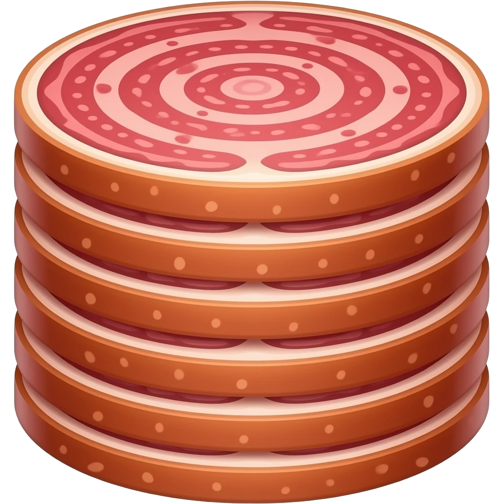 meat food tower emoji