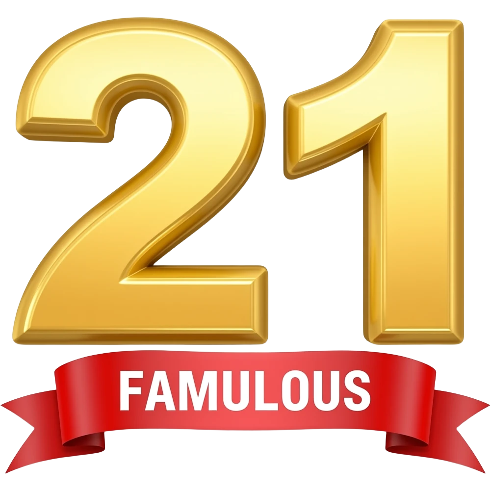 21 and fabulous banner emoji