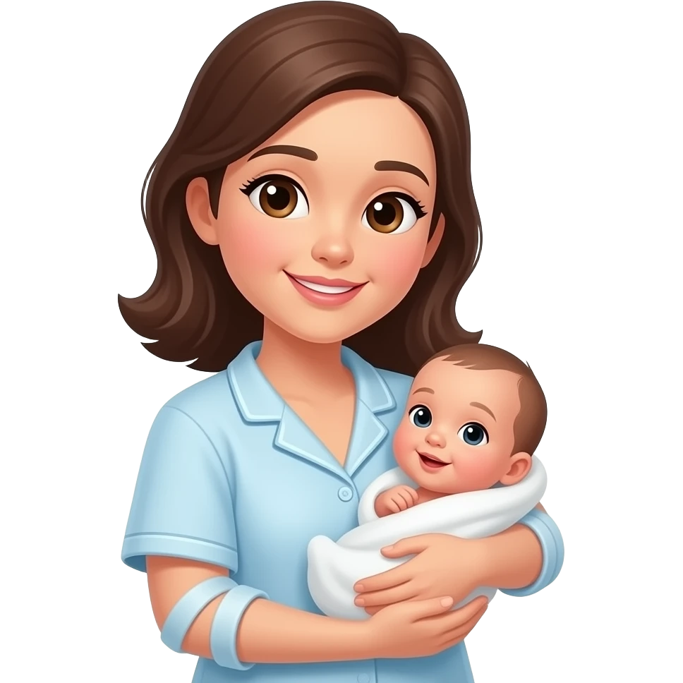 Mom milk Boobs baby emoji