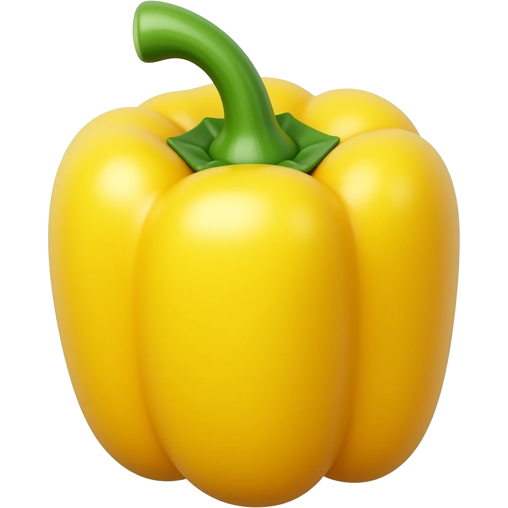 yellow capsicum emoji