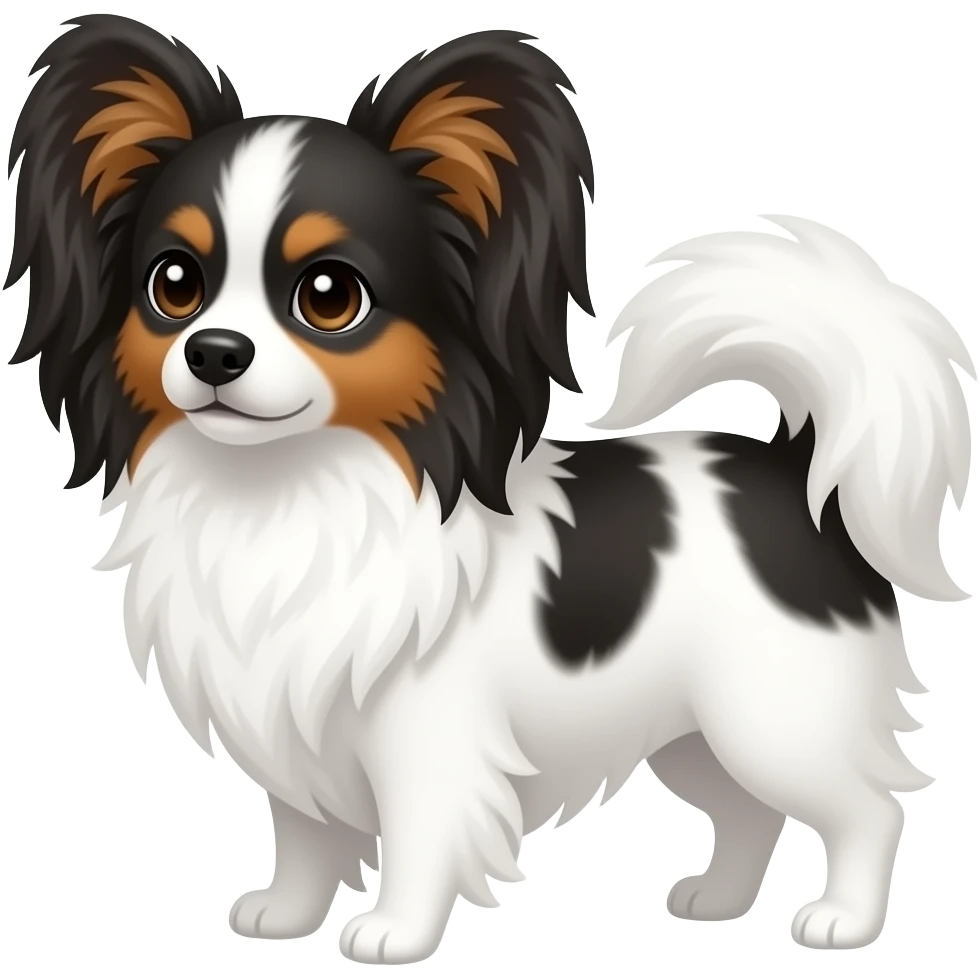 Papillon dog emoji