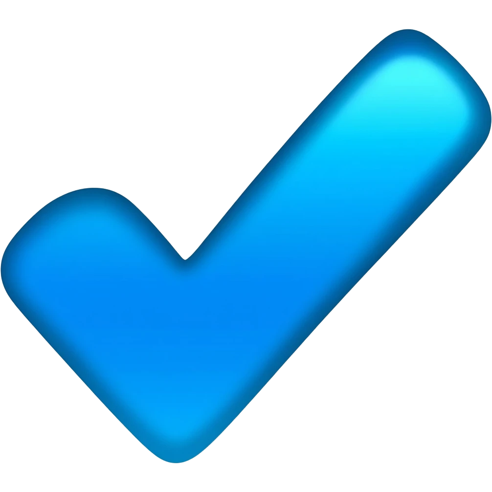 Instagram blue tick emoji