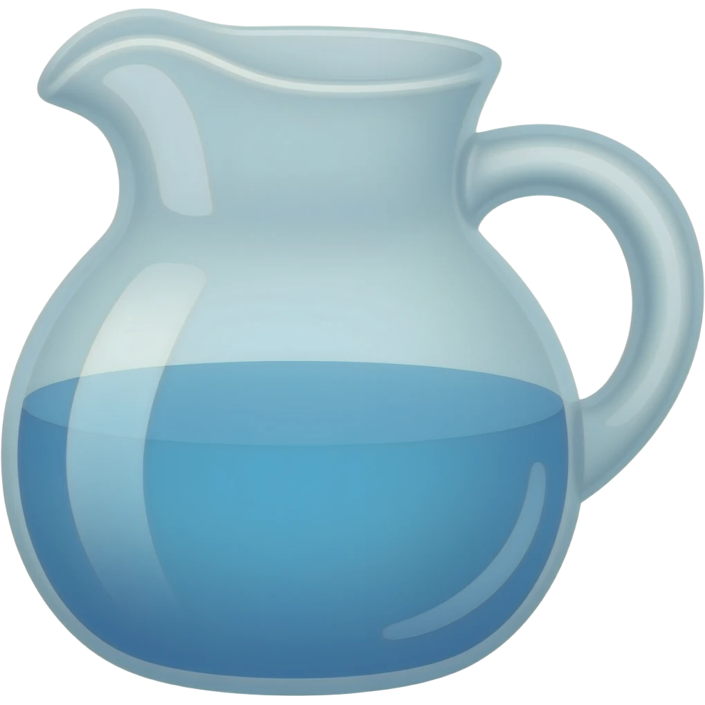 jarra de agua emoji