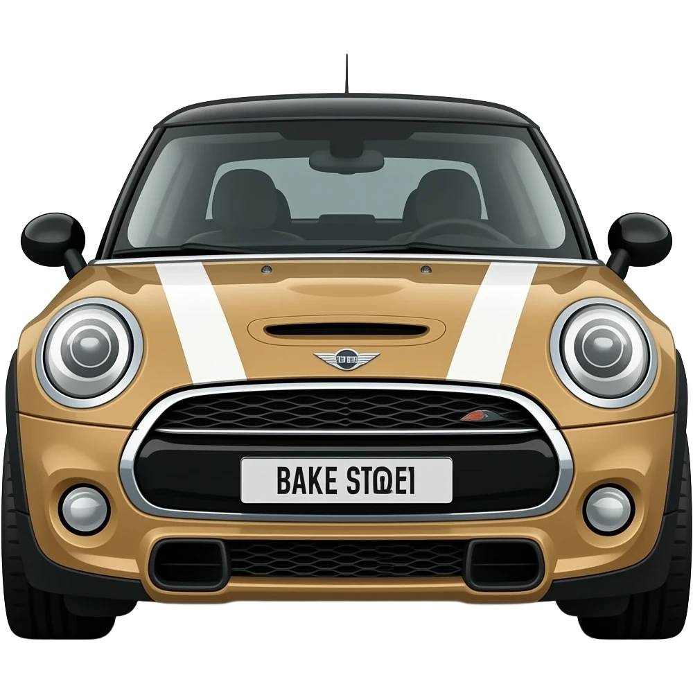 Mini cooper baker street edition emoji