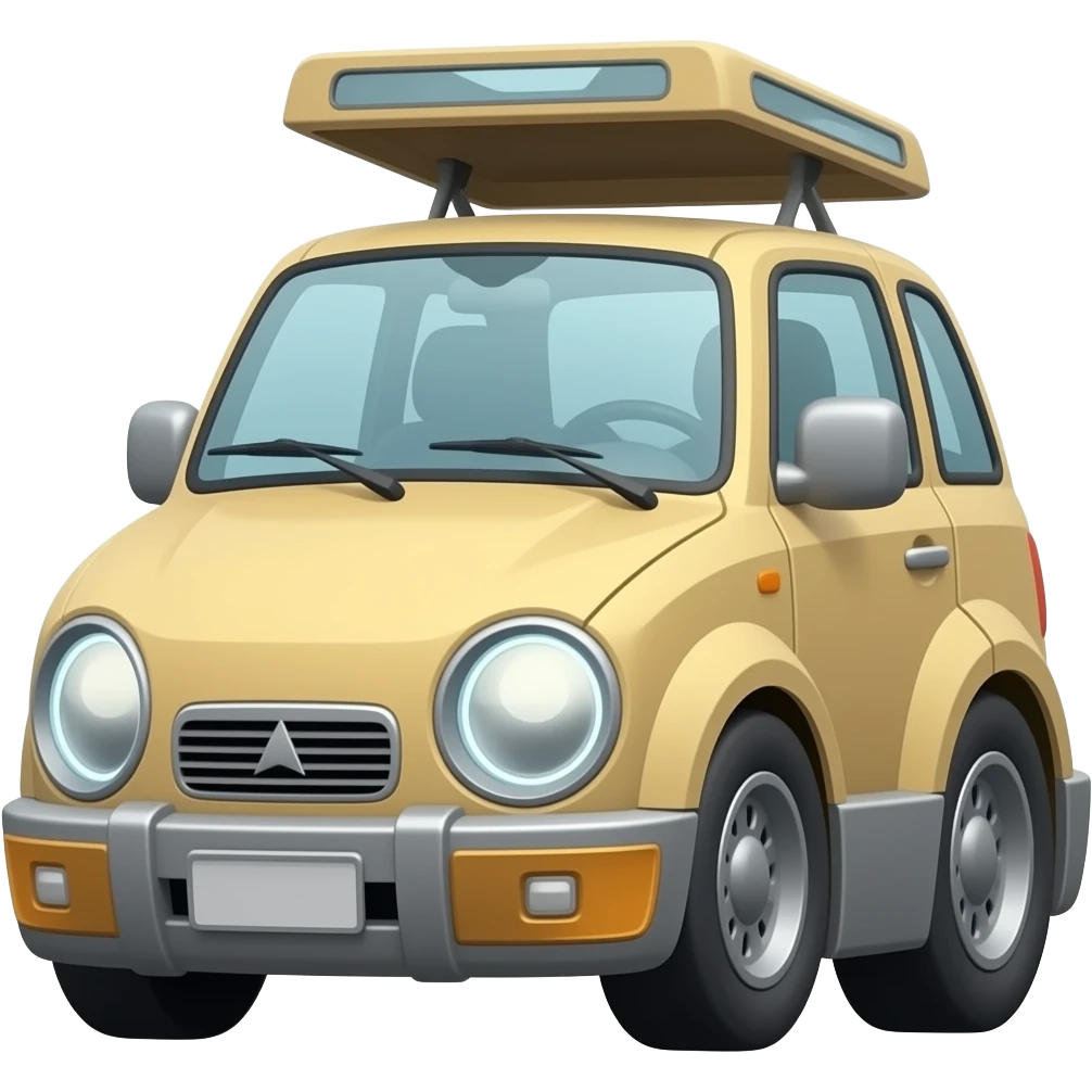 desert car open roof emoji