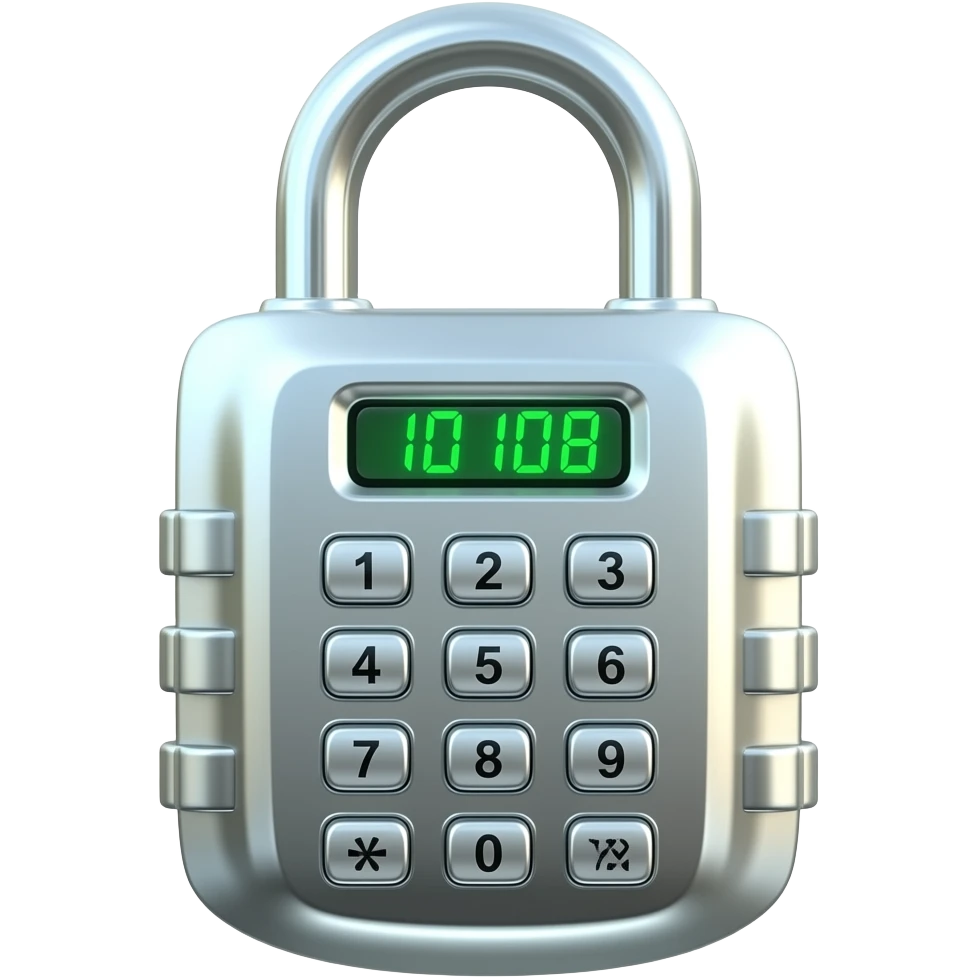 A Codelock That Reads Codelock emoji