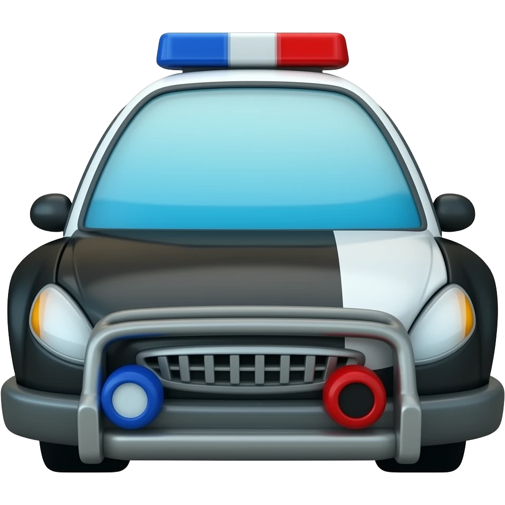 🤖🚓 emoji