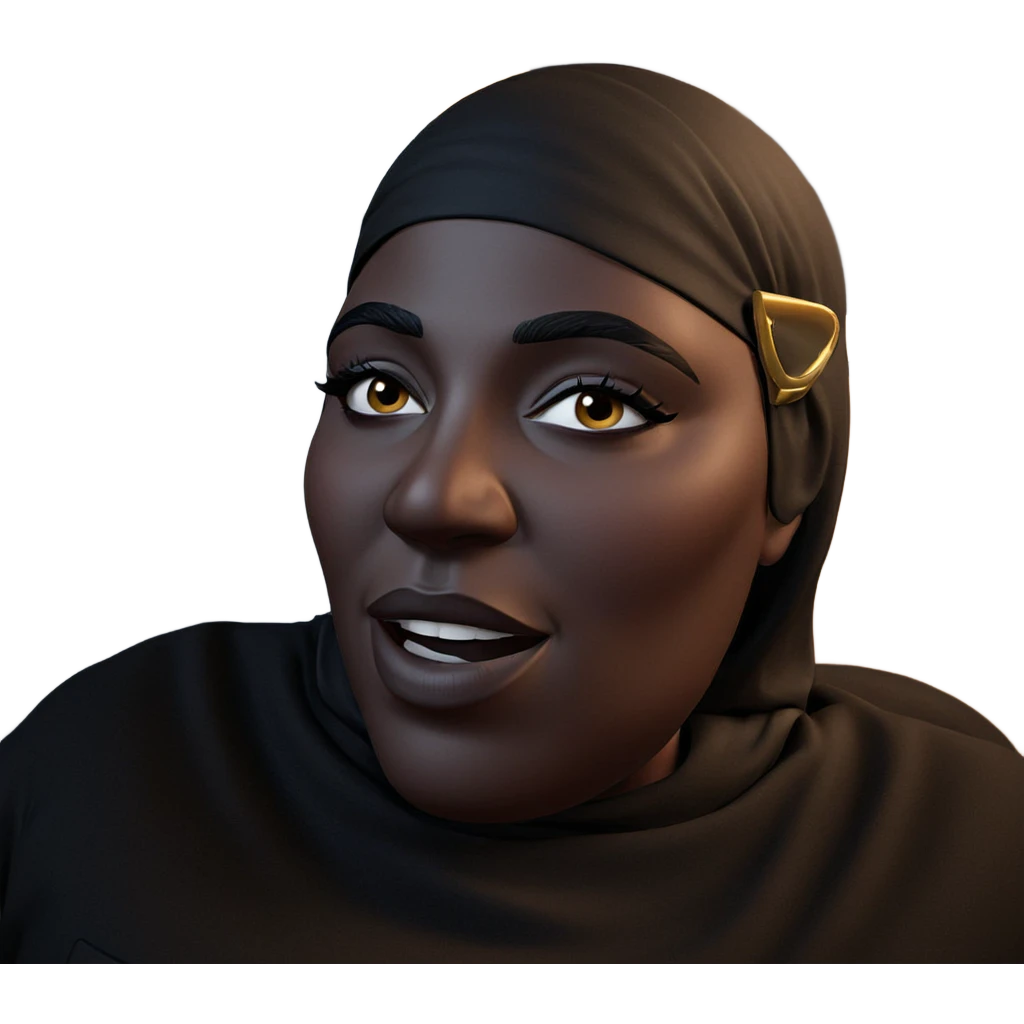 dark beauty in solitude emoji