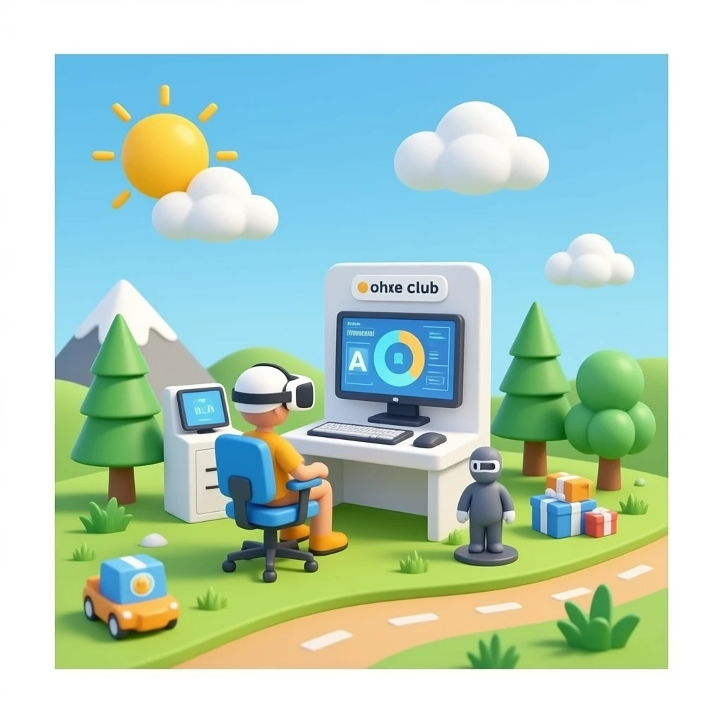 spatial design club, 3d, vaporwave, fun, quirky, VR, AR emoji