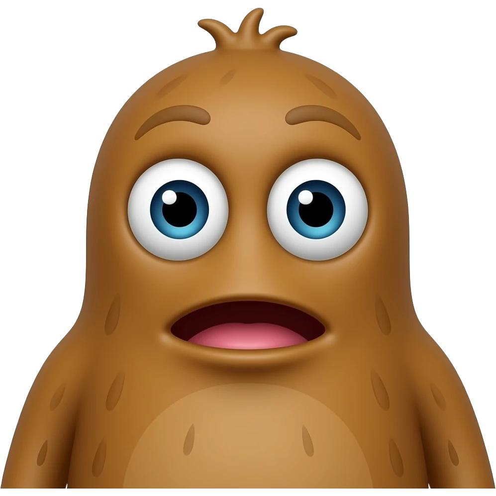 Silly goofy goober emoji