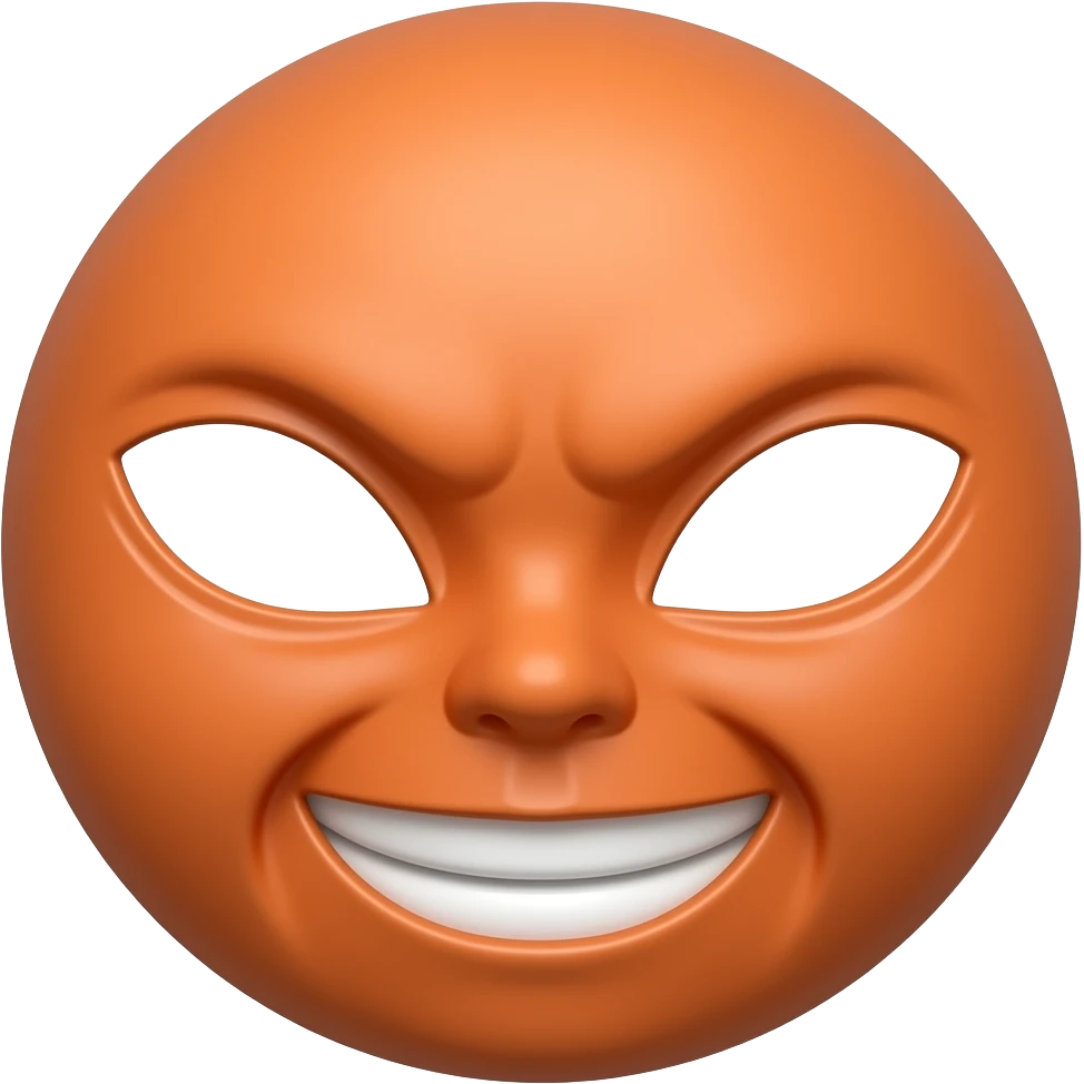 Obito round orange mask emoji