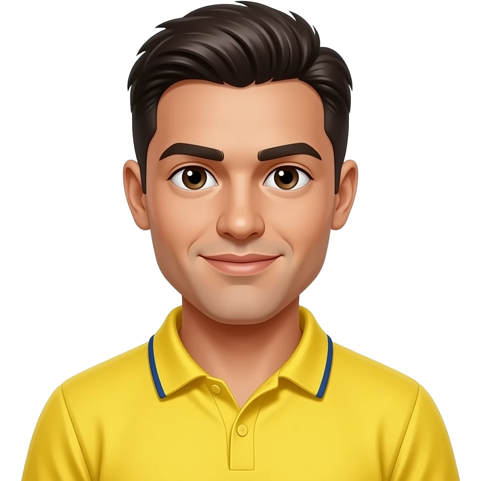 cricket yellow jersy emoji