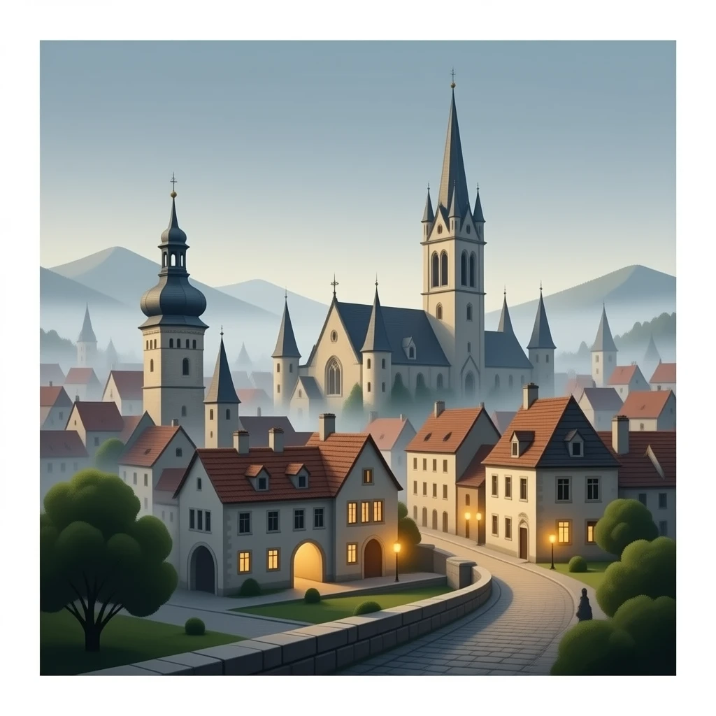 european medieval city .png emoji