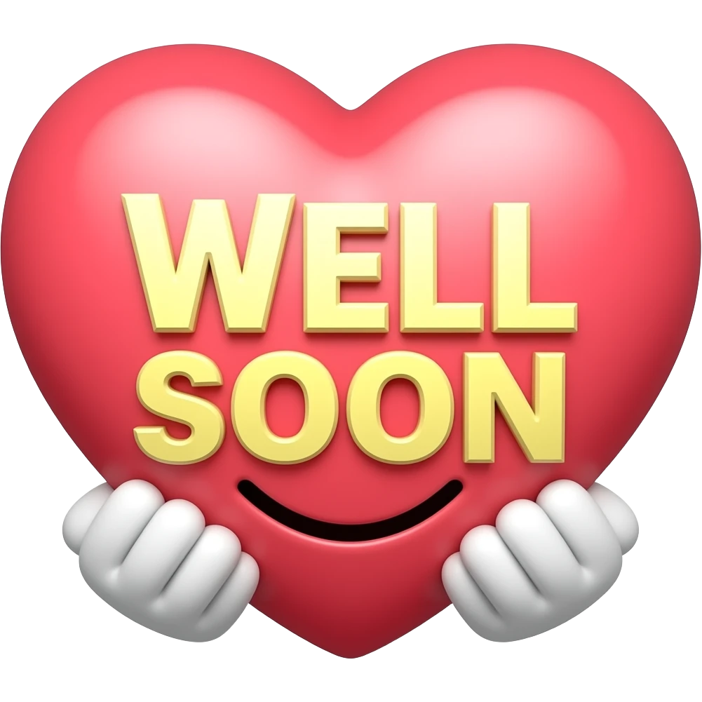 make a get well sign emoji