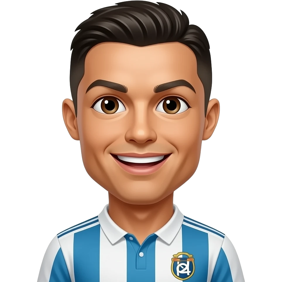 Ronaldo is the goat emoji