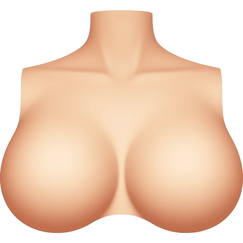 Breast emoji