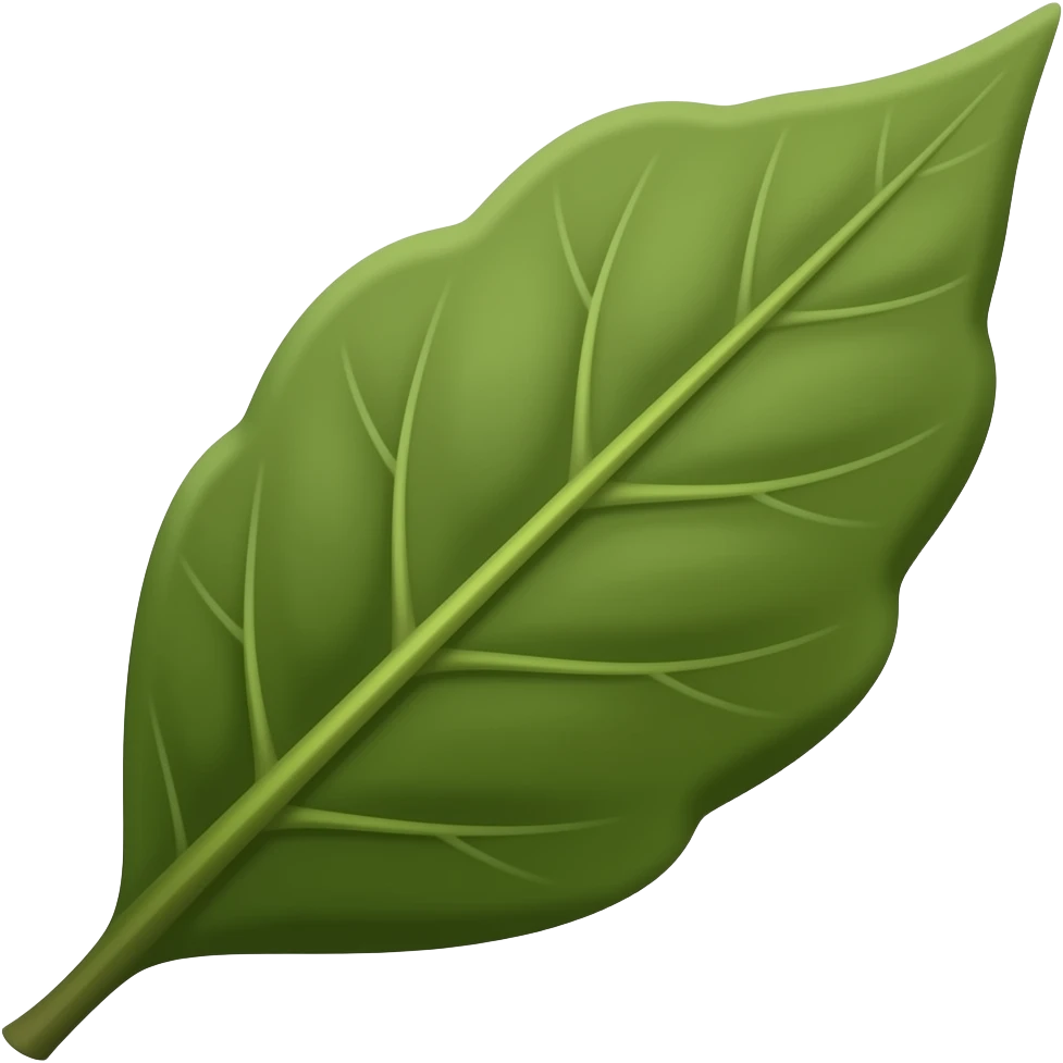 realistic bayleaf emoji