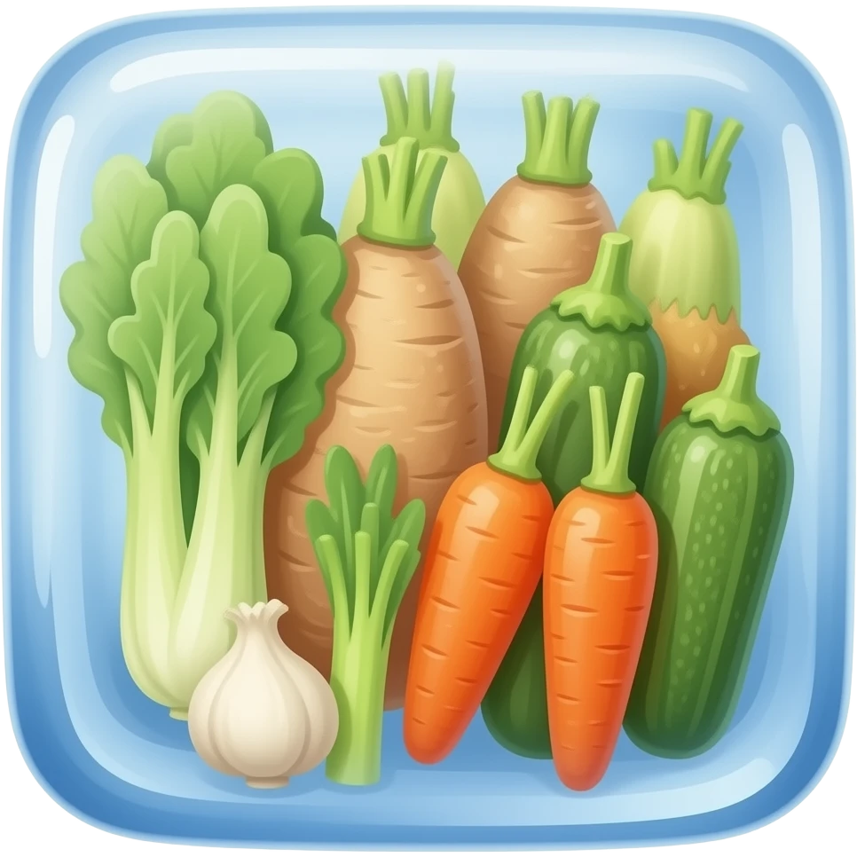 frozen vegetable emoji