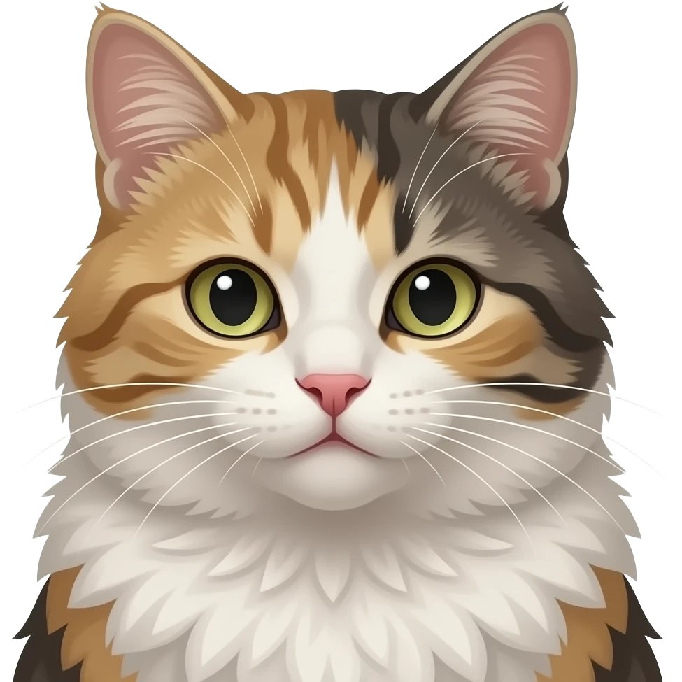 A person mewing emoji