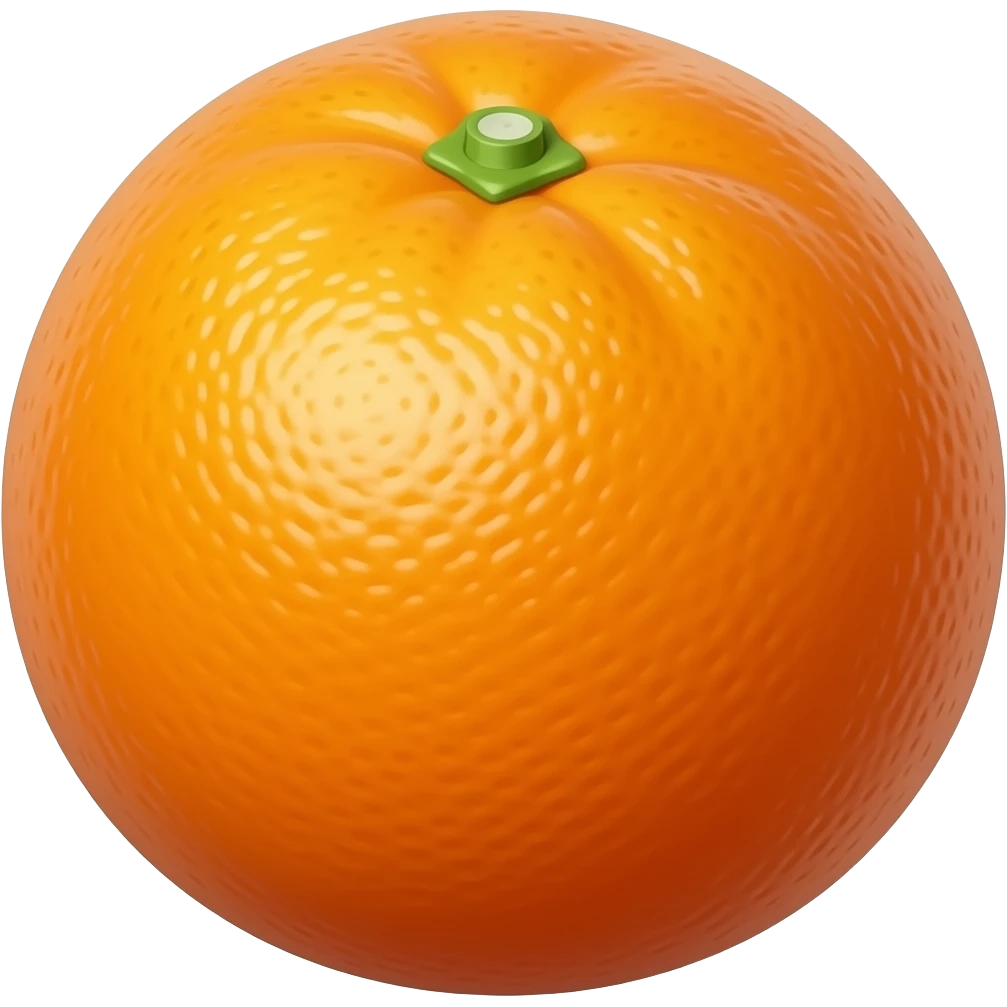 can in simple orange color emoji