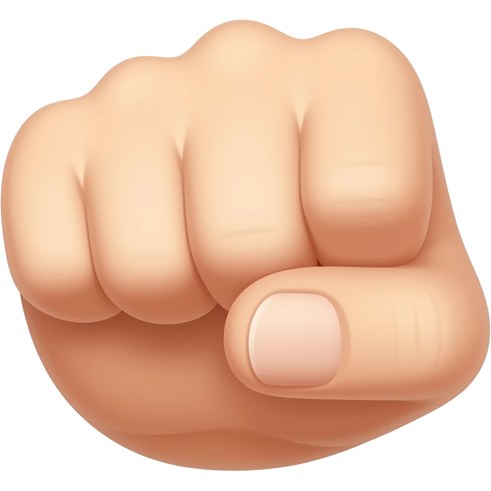 finger in nose emoji