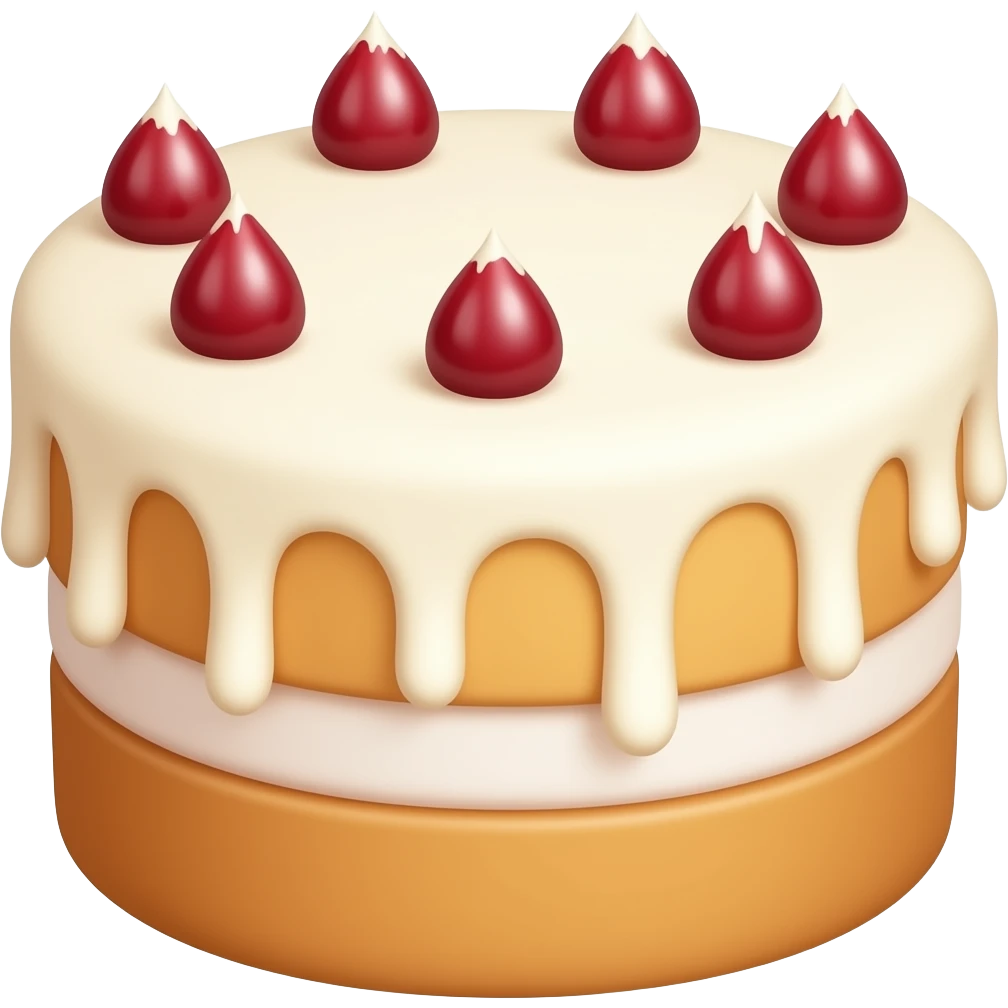 Can you put more icing dripping all the way down emoji