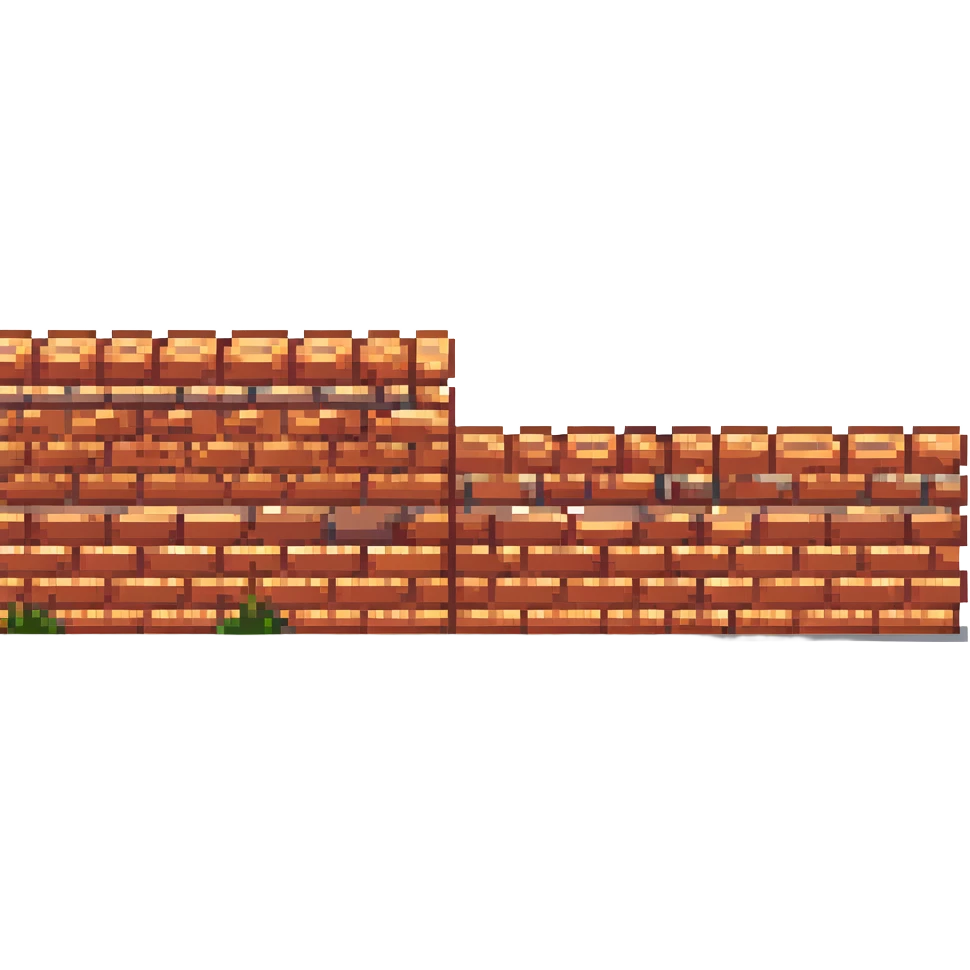 brick wall in profile view emoji